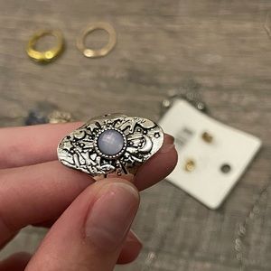 witchy 925 stamped silver ring